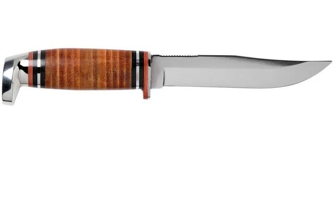 Case Knives Leather 5” Combination Skinner 365-5 SS 00385 Hunting Knife 4 Case Knives Leather 5” Combination Skinner 365-5 SS 00385 Hunting Knife - Image 2