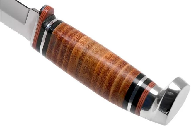 Case Knives Leather 5” Combination Skinner 365-5 SS 00385 Hunting Knife 6 Case Knives Leather 5” Combination Skinner 365-5 SS 00385 Hunting Knife - Image 4