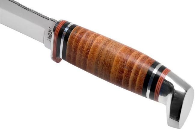 Case Knives Leather 5” Combination Skinner 365-5 SS 00385 Hunting Knife 7 Case Knives Leather 5” Combination Skinner 365-5 SS 00385 Hunting Knife - Image 5