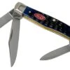 Case Medium Stockman Navy Blue Bone, Rogers Jig, 07049, 63032 SS Pocket Knife 1 Case Medium Stockman Navy Blue Bone, Rogers Jig, 07049, 63032 SS Pocket Knife -Knife Hub Shop CE07049 01 case