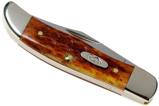 Case Knives Pocket Hunter Pocket Worn Harvest Orange Bone Corn Cob Jig 07398, 61165 SS Pocket Knife 6 Case Knives Pocket Hunter Pocket Worn Harvest Orange Bone Corn Cob Jig 07398, 61165 SS Pocket Knife - Image 4