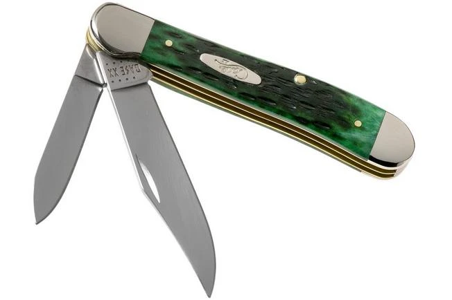 Case Copperhead Pocket Worn Bermuda Green Bone, Peach Seed Jig, 9788, 6249 SS Pocket Knife 3 Case Copperhead Pocket Worn Bermuda Green Bone, Peach Seed Jig, 9788, 6249 SS Pocket Knife