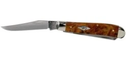Case Mini Trapper Autumn Maple Burl Wood, 11545, 7207 SS Pocket Knife 8 Case Mini Trapper Autumn Maple Burl Wood, 11545, 7207 SS Pocket Knife -Knife Hub Shop CE11545 03 case