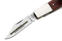 Case Barlow 12214 Old Red Bone Barnboard Jig, Pocket Knife, Limited XX Edition XXXVII -Knife Hub Shop CE12214 03 case