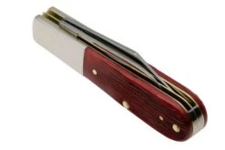 Case Barlow 12214 Old Red Bone Barnboard Jig, Pocket Knife, Limited XX Edition XXXVII -Knife Hub Shop CE12214 05 case