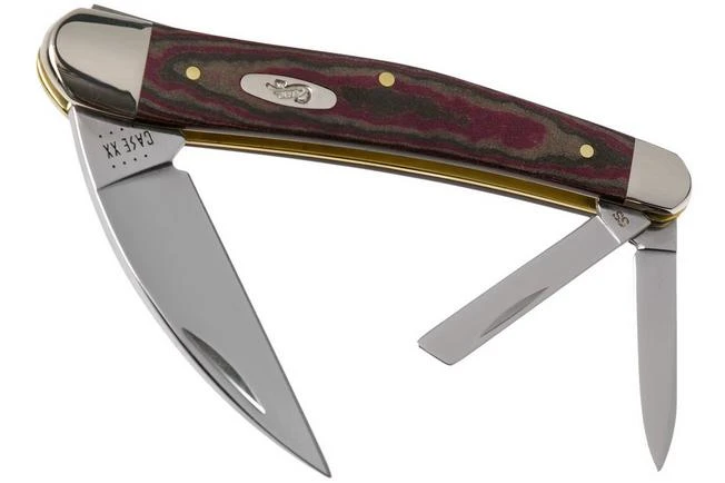 Case Seahorse Whittler Rustic Red Richlite, 13626, 10355WH SS Pocket Knife 3 Case Seahorse Whittler Rustic Red Richlite, 13626, 10355WH SS Pocket Knife