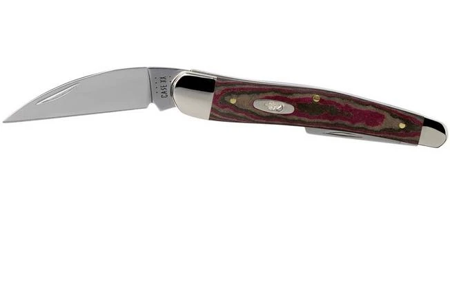 Case Seahorse Whittler Rustic Red Richlite, 13626, 10355WH SS Pocket Knife 5 Case Seahorse Whittler Rustic Red Richlite, 13626, 10355WH SS Pocket Knife - Image 3