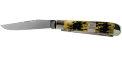 Case Trapper, Tang Stamp Series, Peach Seed Jig, Olive Green Bone 21511, 6254 SS Pocket Knife 8 Case Trapper, Tang Stamp Series, Peach Seed Jig, Olive Green Bone 21511, 6254 SS Pocket Knife -Knife Hub Shop CE21511 03 case