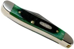 Case Peanut Hunter Green Bone, Sawcut, 27663, 6220 SS Pocket Knife 10 Case Peanut Hunter Green Bone, Sawcut, 27663, 6220 SS Pocket Knife -Knife Hub Shop CE27663 04 case