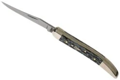 Case Small Texas Toothpick White & Black Carbon Fibre-G10 Weave Smooth, 38925, 1010096 SS -Knife Hub Shop CE38925 05 case