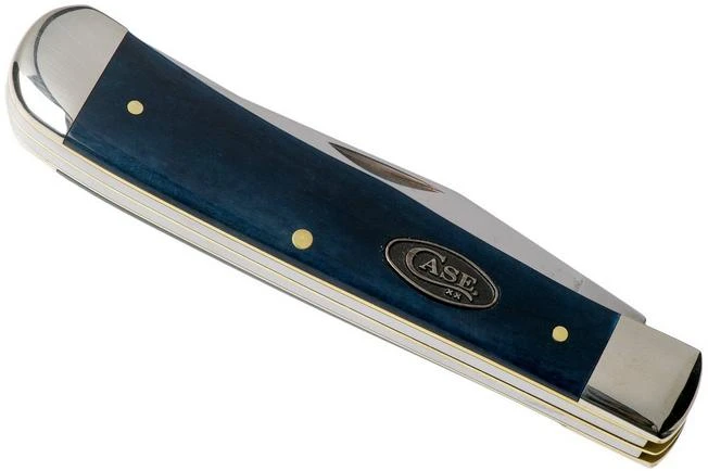 Case Trapper Mediterranean Blue Bone, Smooth, 52800, 6254 SS Pocket Knife 6 Case Trapper Mediterranean Blue Bone, Smooth, 52800, 6254 SS Pocket Knife - Image 4