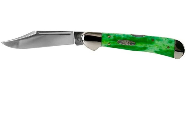 Case Copperlock Brilliant Green Bone, Smooth, 52823, 61549L SS Pocket Knife 3 Case Copperlock Brilliant Green Bone, Smooth, 52823, 61549L SS Pocket Knife