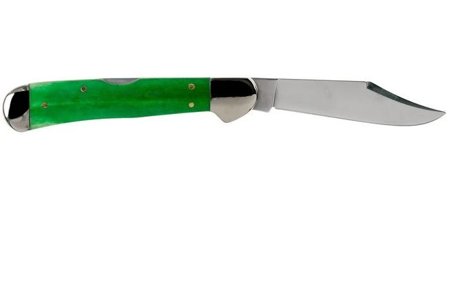 Case Copperlock Brilliant Green Bone, Smooth, 52823, 61549L SS Pocket Knife 4 Case Copperlock Brilliant Green Bone, Smooth, 52823, 61549L SS Pocket Knife - Image 2