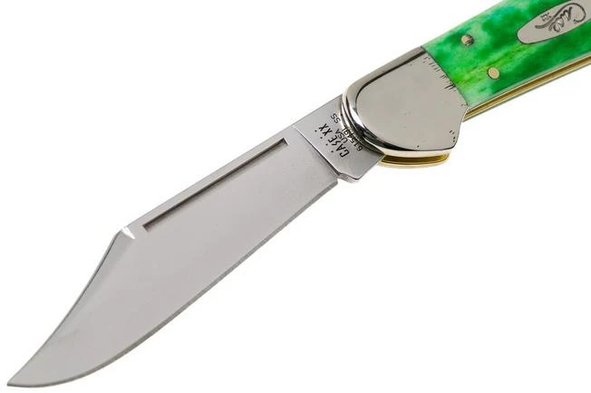 Case Copperlock Brilliant Green Bone, Smooth, 52823, 61549L SS Pocket Knife 5 Case Copperlock Brilliant Green Bone, Smooth, 52823, 61549L SS Pocket Knife - Image 3