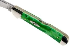 Case Copperlock Brilliant Green Bone, Smooth, 52823, 61549L SS Pocket Knife 13 Case Copperlock Brilliant Green Bone, Smooth, 52823, 61549L SS Pocket Knife -Knife Hub Shop CE52823 06 case
