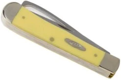 Case Equestrian Yellow Synthetic, 80163, 3254HP SS Pocket Knife 9 Case Equestrian Yellow Synthetic, 80163, 3254HP SS Pocket Knife -Knife Hub Shop CE80163 04 case