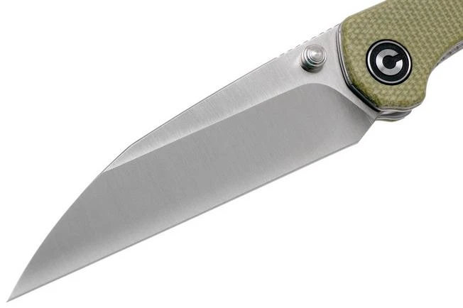 Civivi Hadros C20004-3 Olive Micarta Pocket Knife, Dylan Mallery Design 5 Civivi Hadros C20004-3 Olive Micarta Pocket Knife, Dylan Mallery Design - Image 3