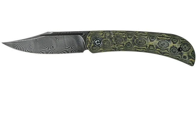 Civivi Appalachian Drifter C2015DS-3 Damascus, Yellow G10 Rose Carbon Fibre Gentleman's Knife 3 Civivi Appalachian Drifter C2015DS-3 Damascus, Yellow G10 Rose Carbon Fibre Gentleman's Knife