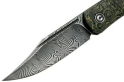 Civivi Appalachian Drifter C2015DS-3 Damascus, Yellow G10 Rose Carbon Fibre Gentleman's Knife 12 Civivi Appalachian Drifter C2015DS-3 Damascus, Yellow G10 Rose Carbon Fibre Gentleman's Knife -Knife Hub Shop CIC2015DS 3 03 civivi