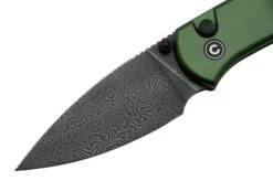 Civivi Qubit C22030E-DS1 Damascus Green Aluminium, Pocket Knife 10 Civivi Qubit C22030E-DS1 Damascus Green Aluminium, Pocket Knife -Knife Hub Shop CIC22030E DS1 03 civivi