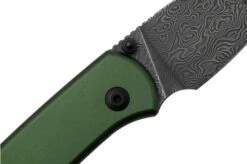 Civivi Qubit C22030E-DS1 Damascus Green Aluminium, Pocket Knife 12 Civivi Qubit C22030E-DS1 Damascus Green Aluminium, Pocket Knife -Knife Hub Shop CIC22030E DS1 05 civivi