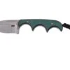 CRKT Minimalist Spear Point, Green Black, Neck Knife, Alan Folts Design -Knife Hub Shop CK 2396 01 crkt