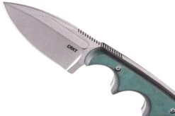 CRKT Minimalist Spear Point, Green Black, Neck Knife, Alan Folts Design -Knife Hub Shop CK 2396 03 crkt