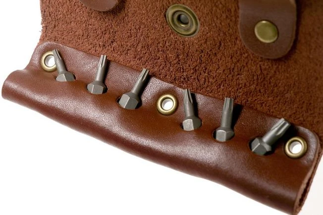 CRKT Hex Bit Driver Tool Roll 9911 Screwdriver Set 6 CRKT Hex Bit Driver Tool Roll 9911 Screwdriver Set - Image 4