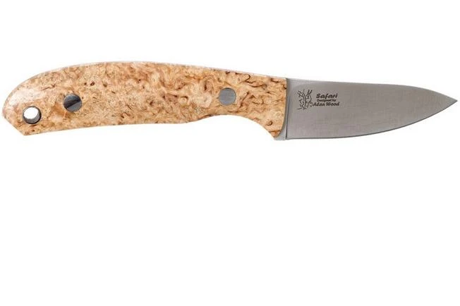 Casström Safari Curly Birch Hunting Knife 10618, Alan Wood Design 4 Casström Safari Curly Birch Hunting Knife 10618, Alan Wood Design - Image 2
