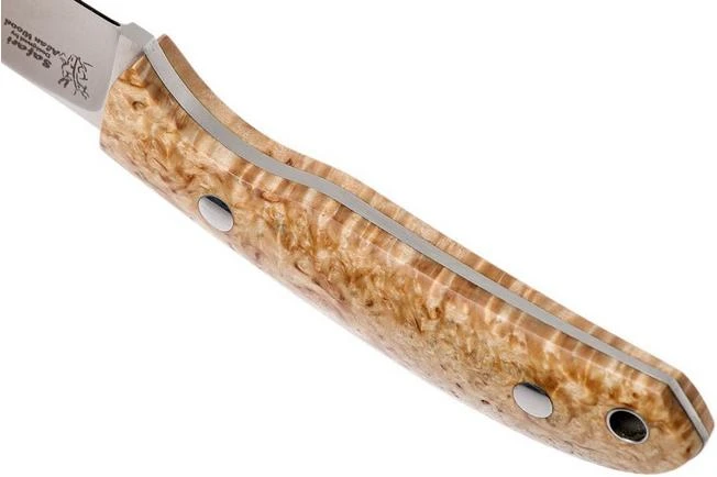 Casström Safari Curly Birch Hunting Knife 10618, Alan Wood Design 6 Casström Safari Curly Birch Hunting Knife 10618, Alan Wood Design - Image 4