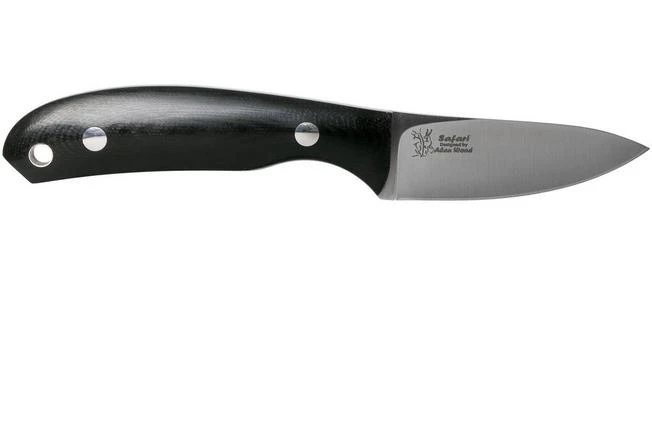 Casström Safari Black G10 Hunting Knife 11620, Alan Wood Design 4 Casström Safari Black G10 Hunting Knife 11620, Alan Wood Design - Image 2