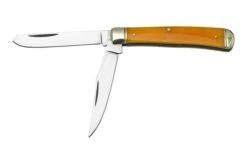 Cold Steel Trapper FL-TRPR-Y, Yellow Bone, Pocket Knife