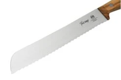 Due Cigni Tuscany 2C761-20OL Bread Knife 20 Cm Olive Wood -Knife Hub Shop DG2C761 20OL 03 duecigni