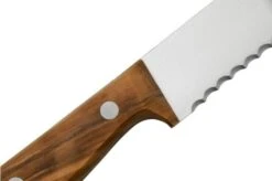 Due Cigni Tuscany 2C761-20OL Bread Knife 20 Cm Olive Wood -Knife Hub Shop DG2C761 20OL 05 duecigni