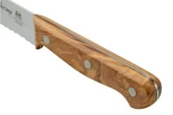 Due Cigni Tuscany 2C761-20OL Bread Knife 20 Cm Olive Wood -Knife Hub Shop DG2C761 20OL 06 duecigni