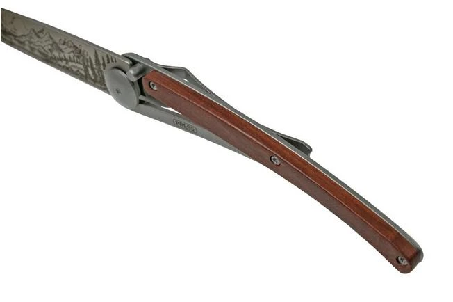 Deejo Tattoo 37g Coral Wood Mountain 1CB000080, Pocket Knife 9 Deejo Tattoo 37g Coral Wood Mountain 1CB000080, Pocket Knife - Image 7