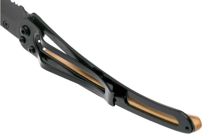 Deejo Wood Black Serrated, 37g, Olive Wood, 1GB000501, Pocket Knife 8 Deejo Wood Black Serrated, 37g, Olive Wood, 1GB000501, Pocket Knife - Image 6