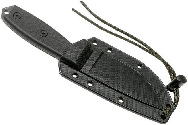 ESEE Model 3 Tactical Gunsmoke Black 3PTGB, Black G10 Handle And Kydex Sheath 9 ESEE Model 3 Tactical Gunsmoke Black 3PTGB, Black G10 Handle And Kydex Sheath - Image 7