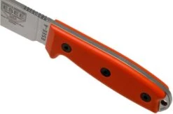 ESEE Model 4 Plain Edge S35VN, Orange G10 Handle 4P35V-OR With Sheath + Clip -Knife Hub Shop EE ESEE 4P35V OR 05 esee knives