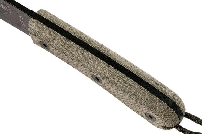 ESEE Model 6HM Bushcraft Knife Modified Handle, Leather Sheath 8 ESEE Model 6HM Bushcraft Knife Modified Handle, Leather Sheath - Image 6