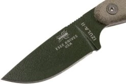 ESEE Knives Izula II Olive Green Fixed Blade, Survival Kit -Knife Hub Shop EE IZULA II OD KIT 03 esee knives izula ii ee izula ii od kit 03