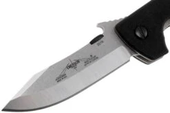 Emerson Mini CQC-8 Horseman Plain Edge, Stonewashed -Knife Hub Shop EM HRSM SF 03 emerson em hrsm sf 03