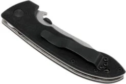 Emerson Mini CQC-8 Horseman Plain Edge, Stonewashed -Knife Hub Shop EM HRSM SF 04 emerson em hrsm sf 04