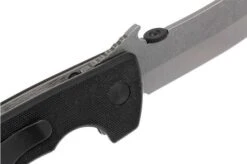 Emerson Mini CQC-8 Horseman Plain Edge, Stonewashed -Knife Hub Shop EM HRSM SF 06 emerson em hrsm sf 06