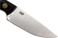 Brisa Necker 70, Black Micarta, Leather Sheath 9803 -Knife Hub Shop ENZ 9803 03 enzo enz 9803 03