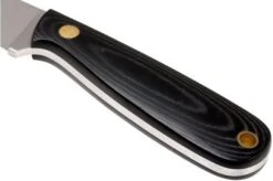 Brisa Necker 70, Black Micarta, Leather Sheath 9803 -Knife Hub Shop ENZ 9803 04 enzo enz 9803 04