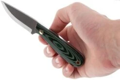 Enzo Necker 70, Green Micarta, Kydex Sheath 9805 -Knife Hub Shop ENZ 9805 06 enzo necker 70 enz 9805 06