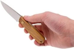 Brisa Necker 70 Flat - Olive - Leather Sheath - 9813 15 Brisa Necker 70 Flat - Olive - Leather Sheath - 9813 -Knife Hub Shop ENZ 9813 06 enzo enz 9813 06