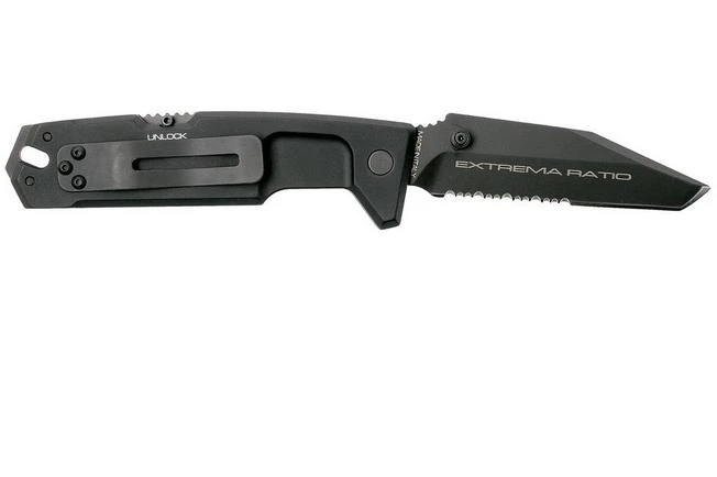 Extrema Ratio Fulcrum II Tanto Black Pocket Knife 4 Extrema Ratio Fulcrum II Tanto Black Pocket Knife - Image 2