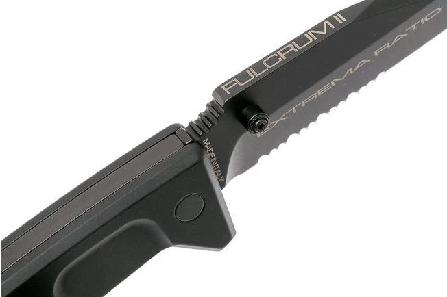 Extrema Ratio Fulcrum II Tanto Black Pocket Knife 8 Extrema Ratio Fulcrum II Tanto Black Pocket Knife - Image 6